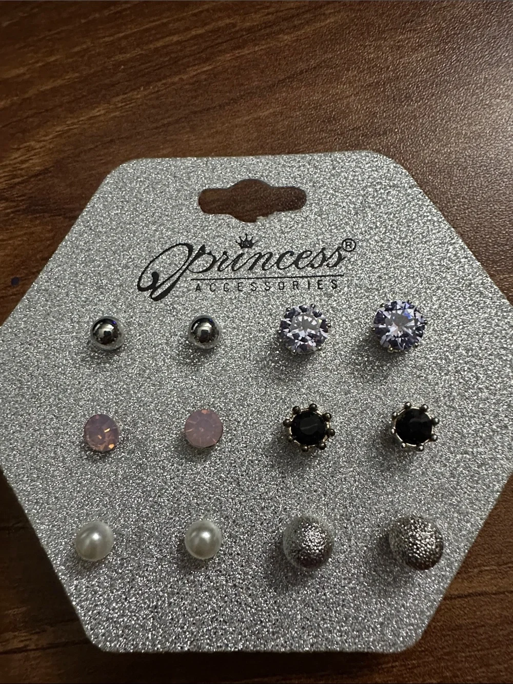 Princess® Kids Fruit & Pearl Stud Earring Set - Mixed Colors